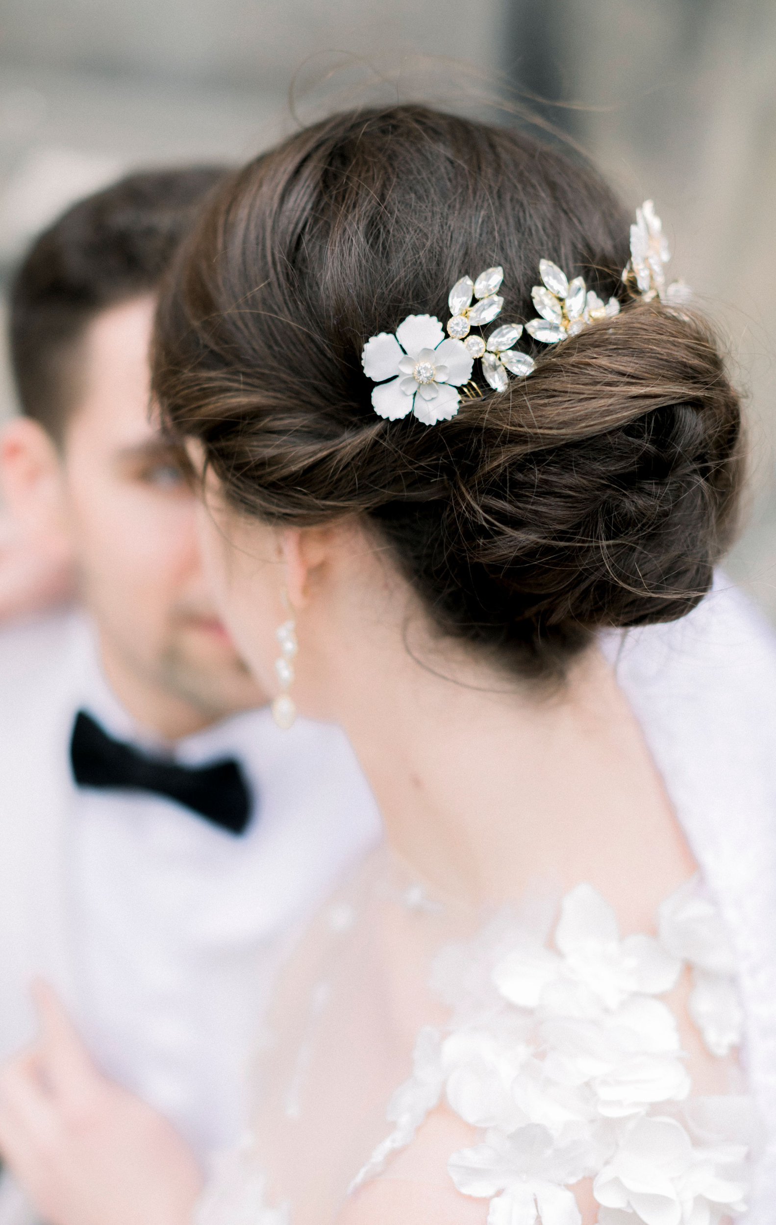 bridal headpiece accessoire mariée