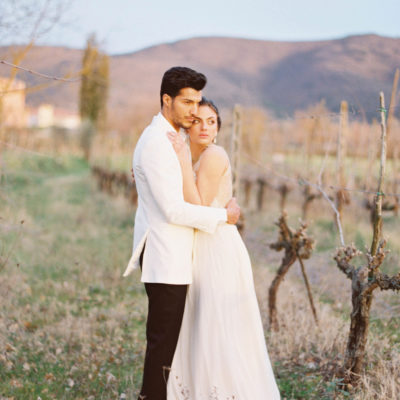 Mariage de printemps en Toscane