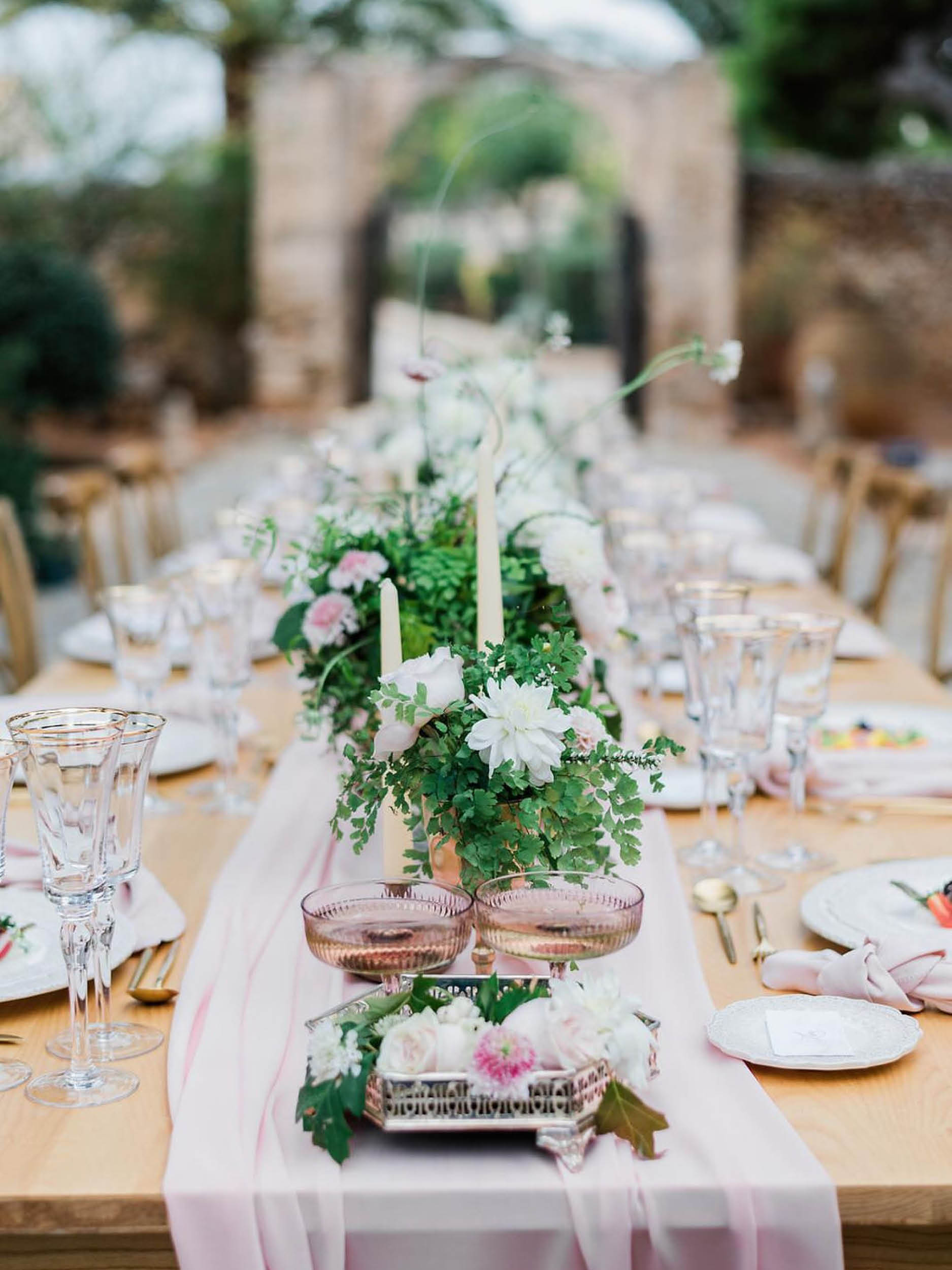 Pyrgos Melissourgou table decoration mariage