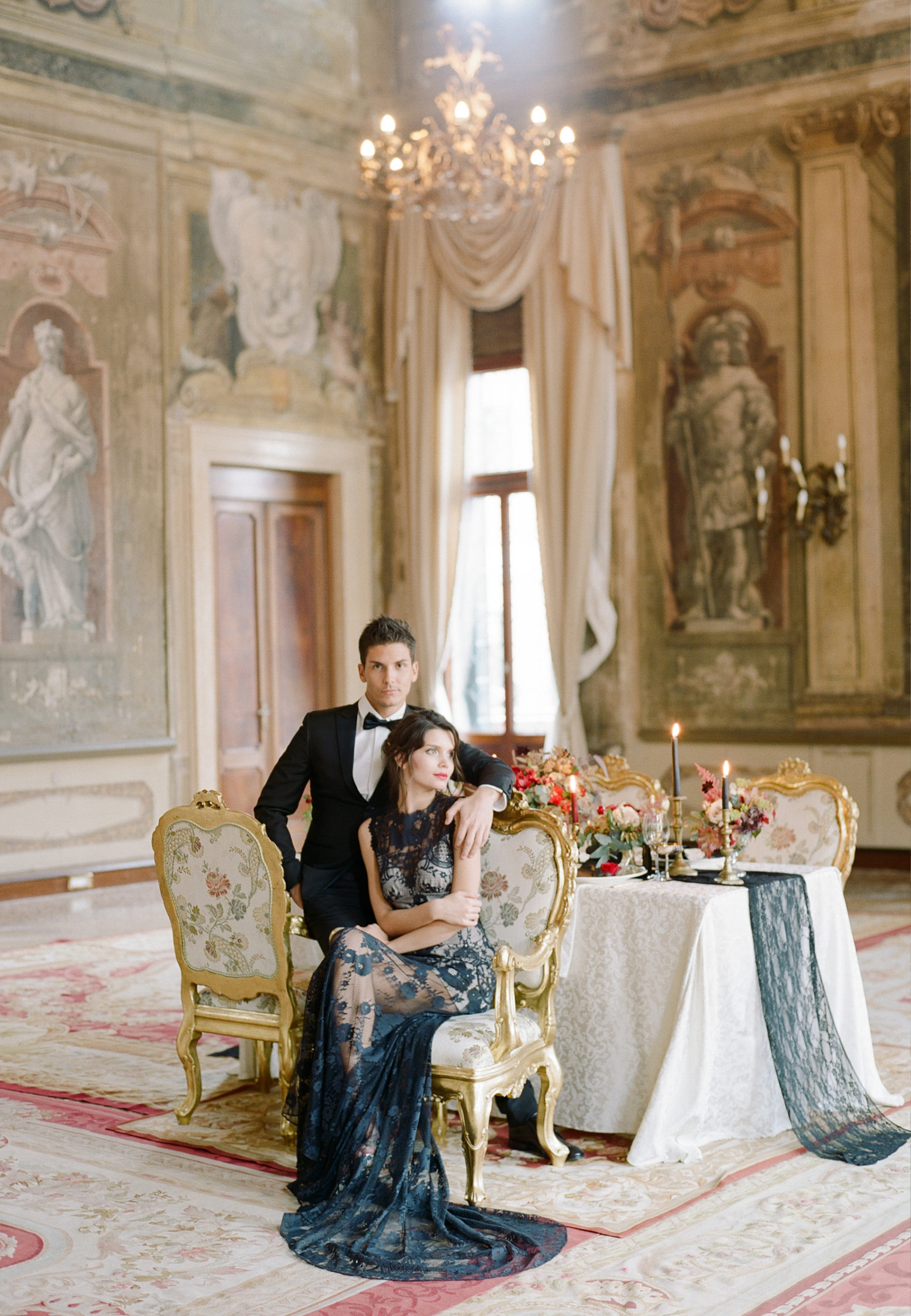 Ca' Sagredo Hotel venise palace rebecca yale photographie Elopement glamour à Venise